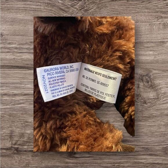 NEW Aurora Kids World Laying Moose Plush Stuffed Animal Toy Brown Tan Antlers - Picture 6 of 16